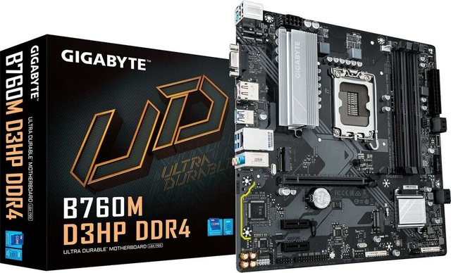 02.2.0062 – Scheda Madre Gigabyte B760M D3HP DDR4 – Micro‑ATX business/gaming per Intel 12ª/13ª/14ª Gen