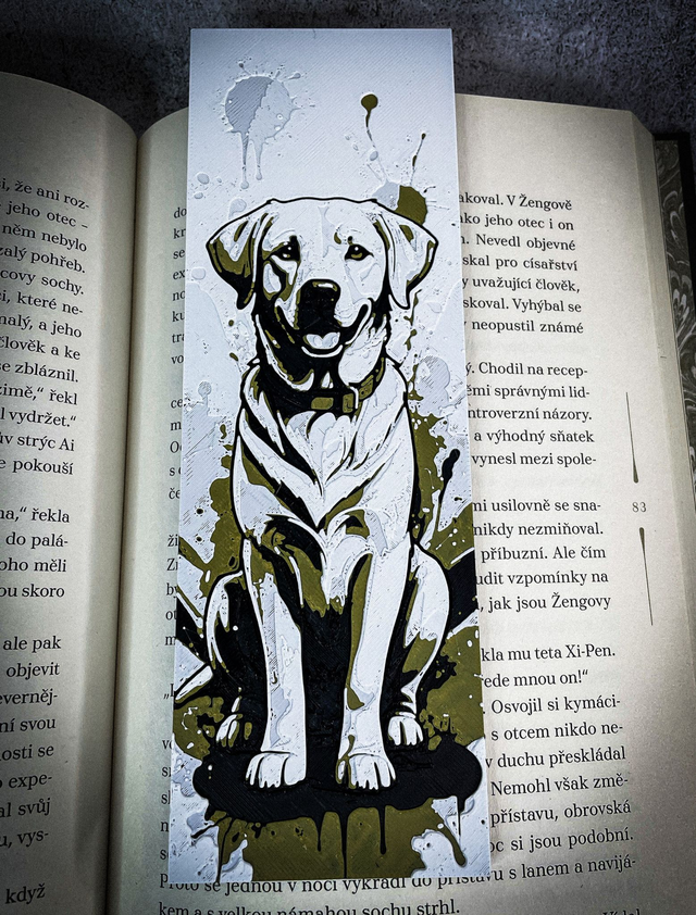 Záložka velká Pejsek 05