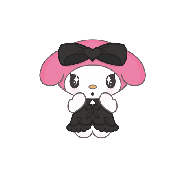 Sanrio My Melody Gothic Lolita Sticker