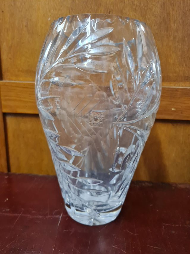 Vase cristal