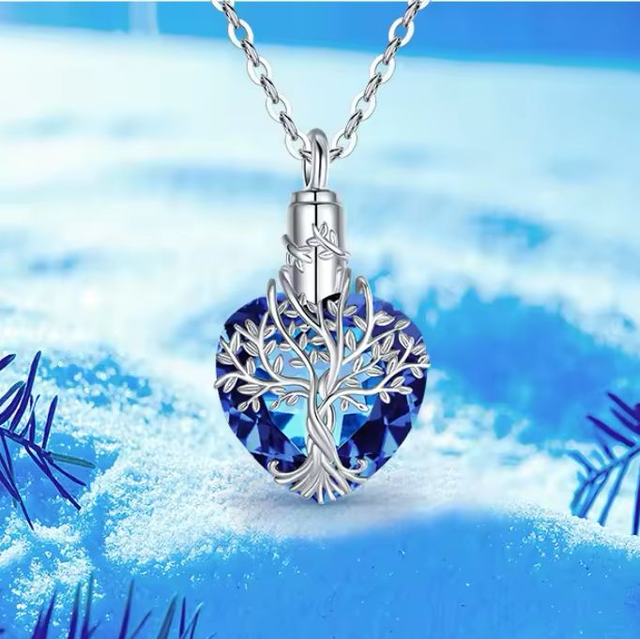 Eudora 925 sterling zilver Cool Tree Of Life ashanger