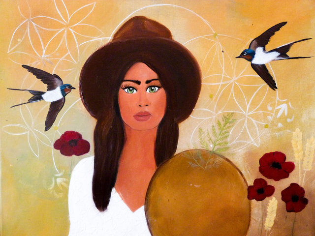 DOUCEUR BOHEME " Oeuvre originale "