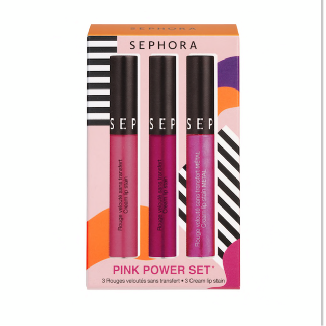 Coffret 3 Rouge A Lèvres By Sephora