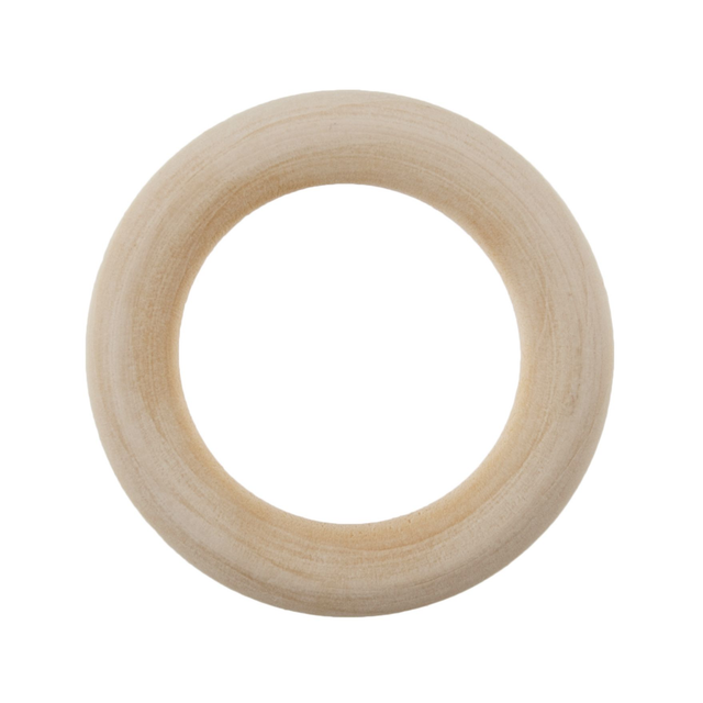 Wooden Craft Ring Round