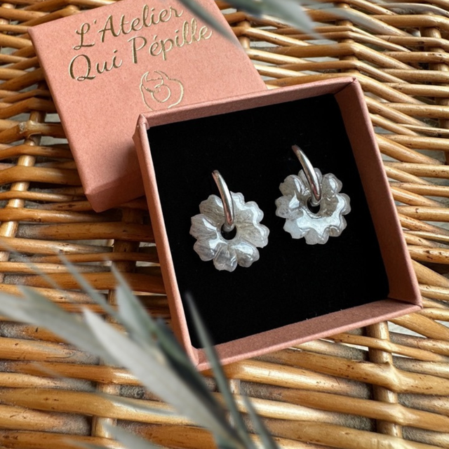 Cléolies gris marbré  