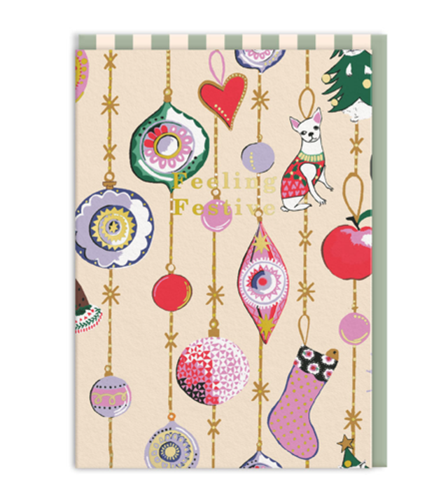 Feeling Festive Christmas Card
