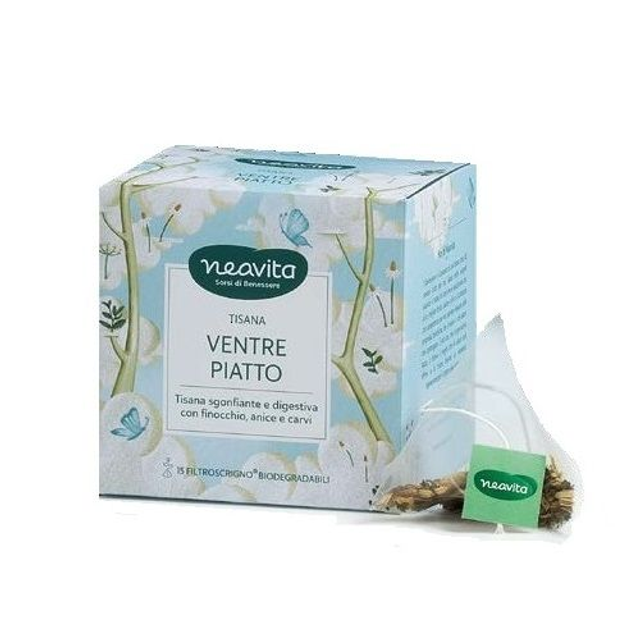 Tisana Filtro Scrigno Ventre Piatto Nevita