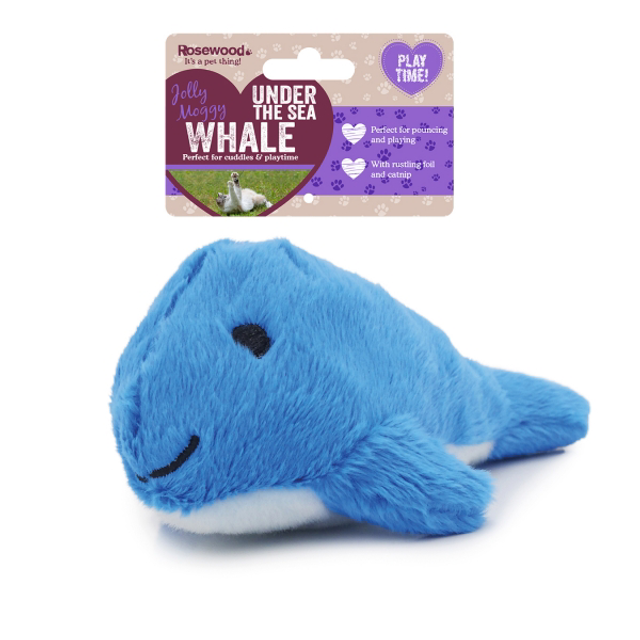 Under the Sea Whale Cat Toy