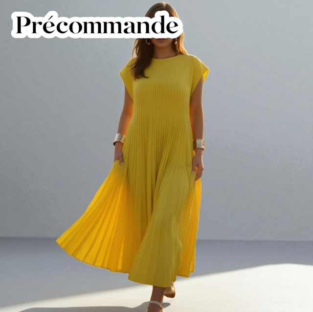 Robe ZARA | Jaune PRÉCOMMANDE 