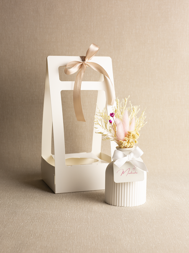 Jarra Floral em Cerâmica