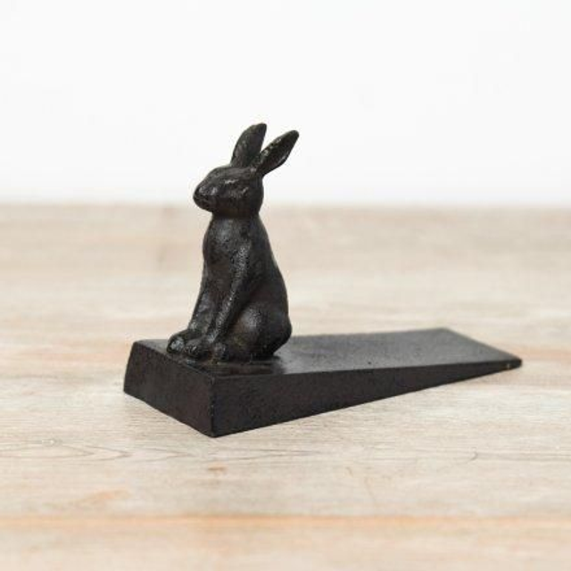 Cast Iron Hare Doorstop