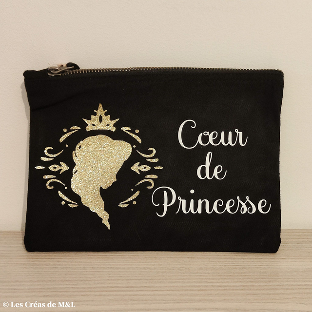 Trousse Coeur de Princesse (Taille M) 
