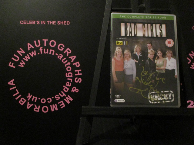 Nicole Faraday - 'Bad Girls Series 4' Authentic Autographed Dvd Cover (2)