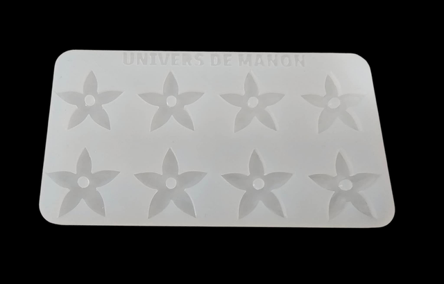 Moule Silicone Fleur Tiaré 23mm 
