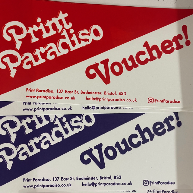 Voucher, 4x week screenprinting course