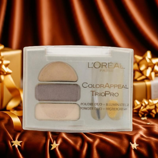 L&#039;Oreal Paris Color Appeal Trio Pro Eye Shadows – 303 Beige Taupe | Makeup &amp; Eyes
