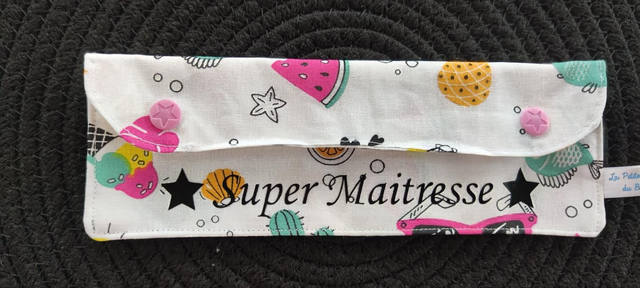 Pochette à crayons été 