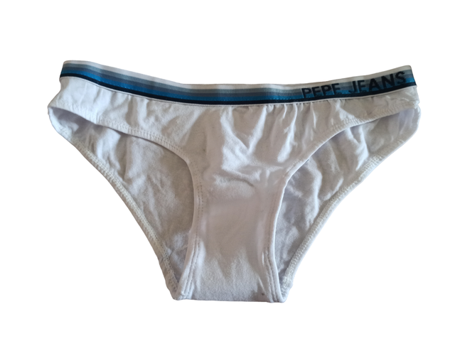 Culotte blanche S (Pépé jeans) 