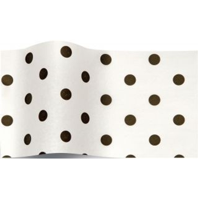 Black Dots on White Tissue