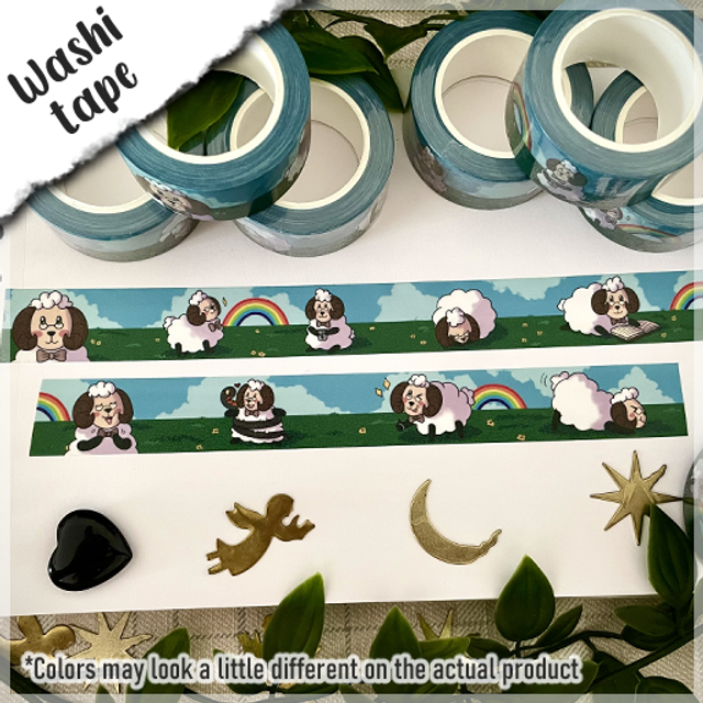 Booksheep washi tape