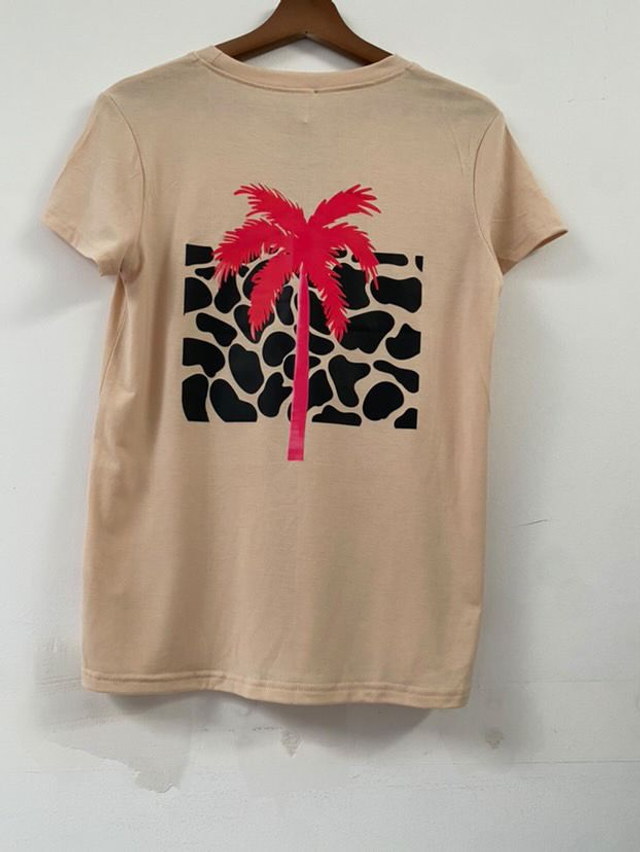 Tee-shirt palmier