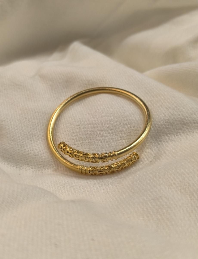 Vangovango monkey simple plaqué or