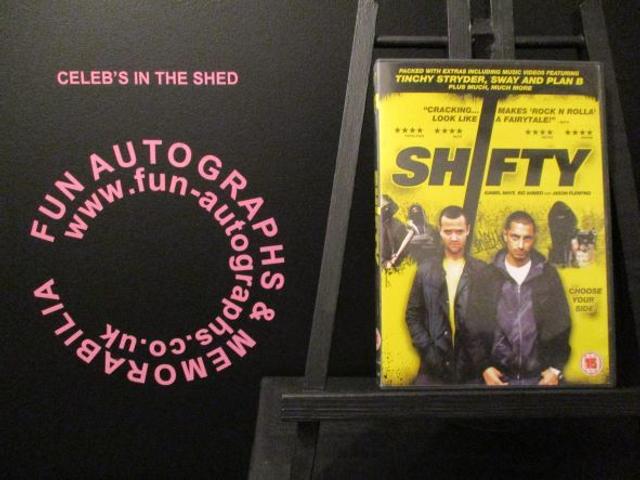 Jason Maza - 'Shifty' Authentic Autographed Dvd Cover