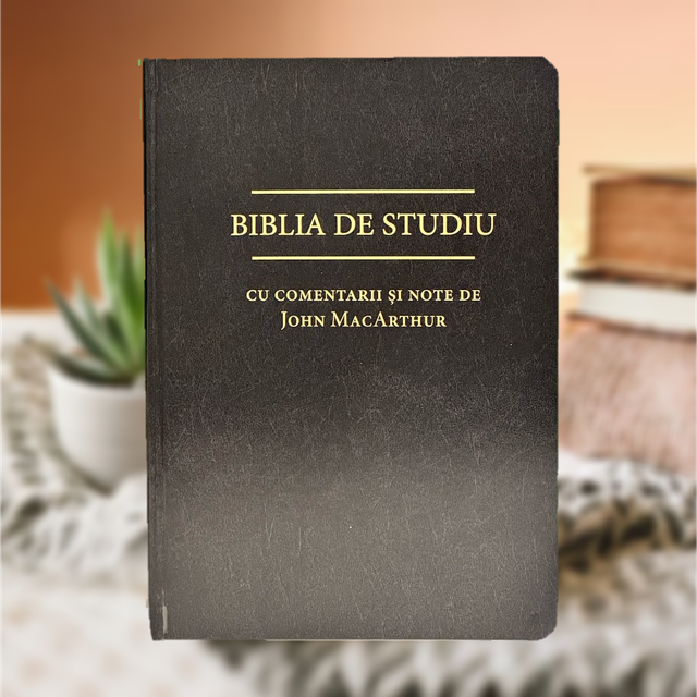 Biblia de studiu – cu comentarii si note de John MacArthur