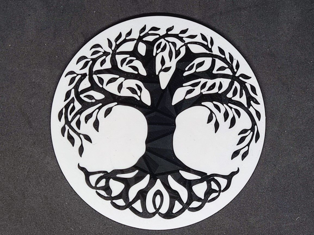 Dessous de verre “Arbre de vie” – Élégance et symbolique