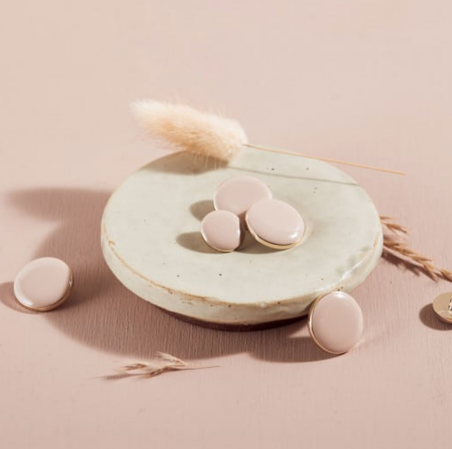 Dotty 20mm Blush - Atelier Brunette