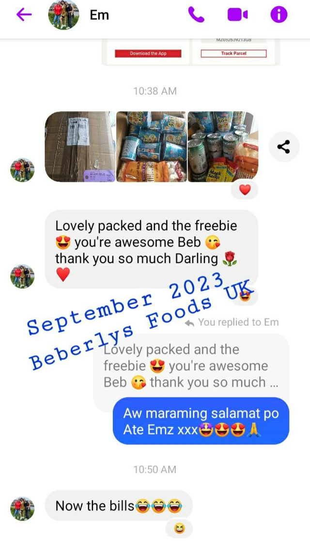 From Customer: Mrs  Emz P. ( Yorkshire England- September 2023)