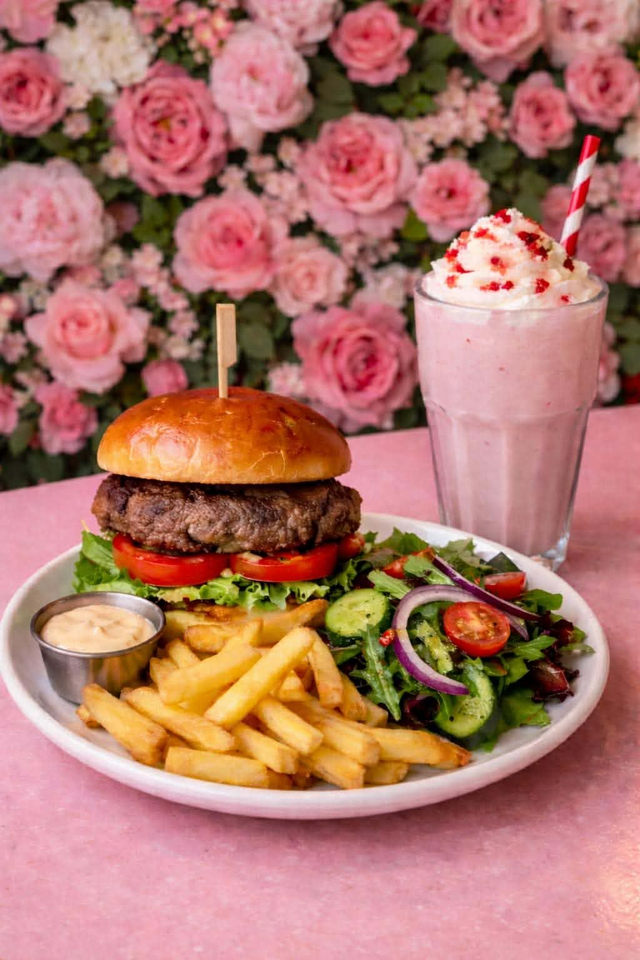 Beef Burger + Fries + Shake Deal