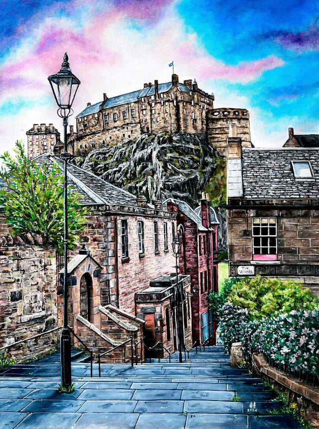 X4 Prints - The Vennel, Edinburgh 10"x8" (£7.50 per unit)