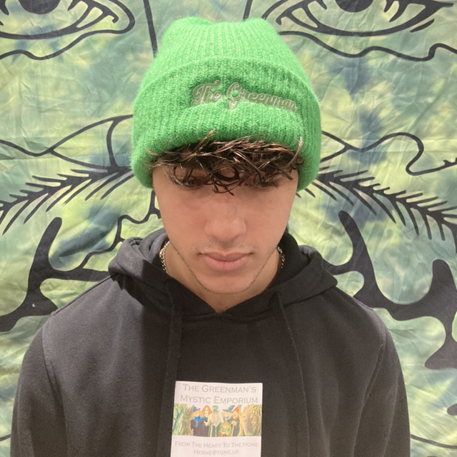 Beanie Greenman Vibrant Green