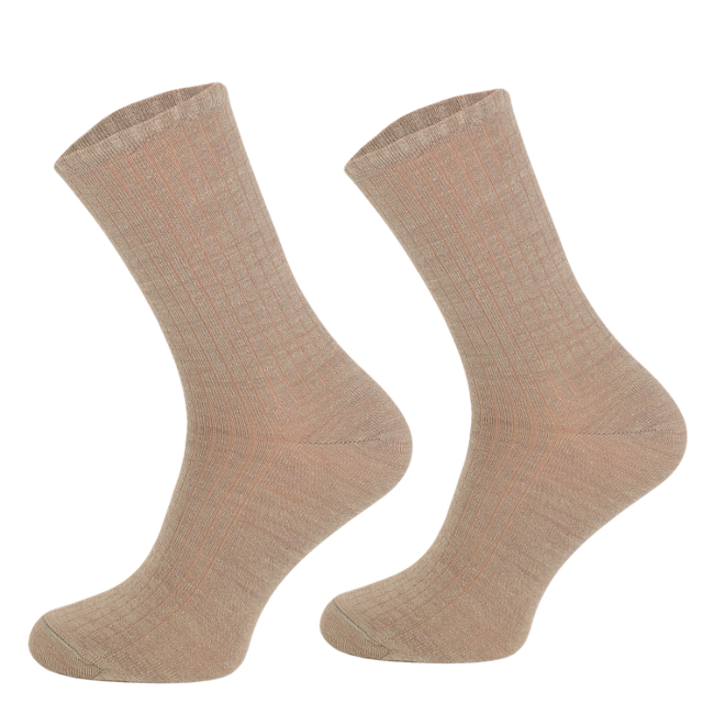 Cozy Alpaca & Merino – Beige, tunna, stiliga vardagssockor