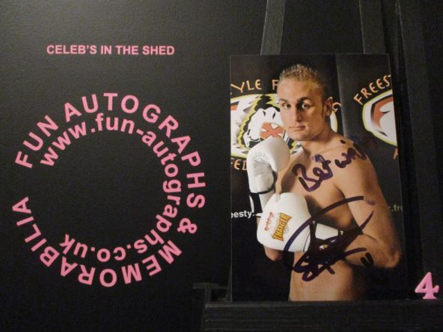 Azran 'Casanova' Quasid Authentic Autographed 6x4 Photograph (4)