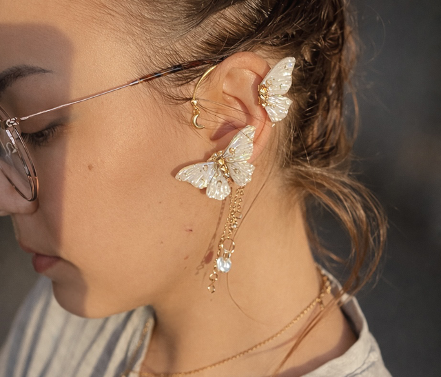 Lune d’or, tours d’oreille complet x2