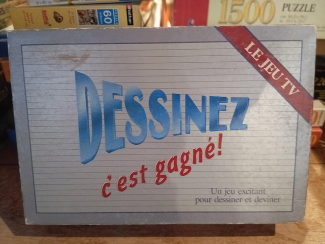 Jeu de société Dessinez c'est gagné 
