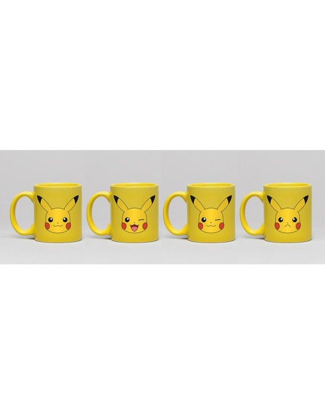 Pokemon: Pikachu Set of 4 Espresso Mugs
