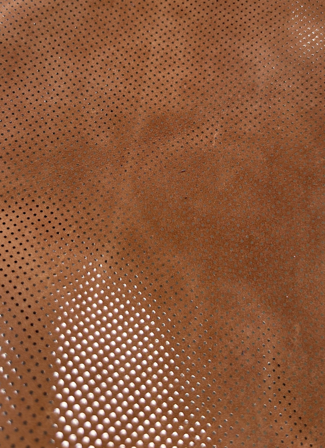 Chute de cuir terracotta doré (TerraD1)