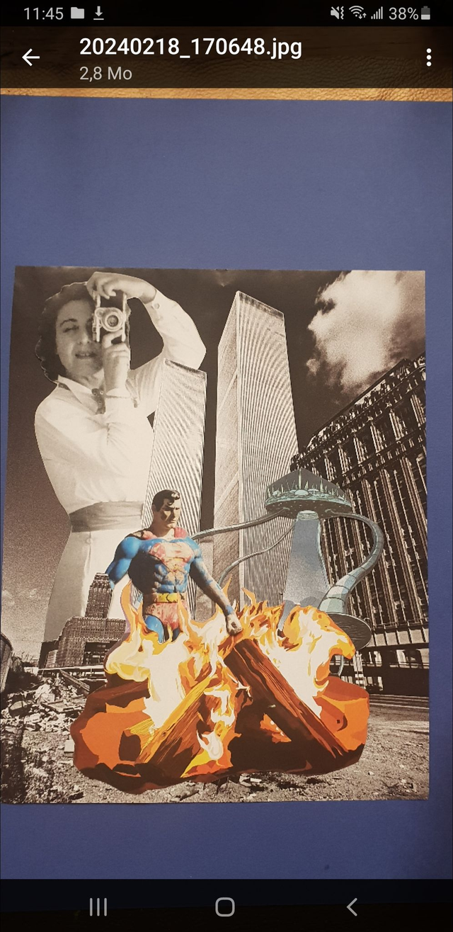 Atelier de collage jeudi 5 février "Révolution"