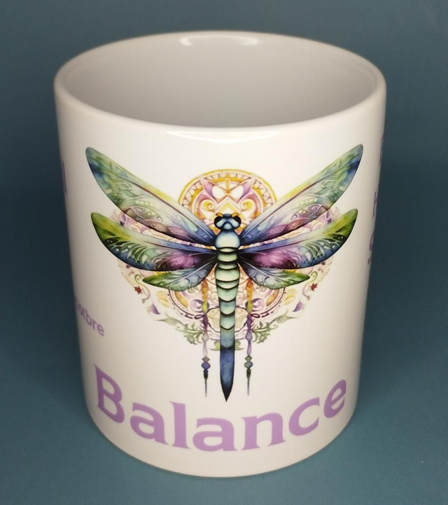 Mug "animal totem" du signe astrologique de la Balance 