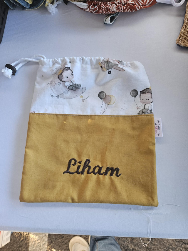 Sac a doudou personnalisés 