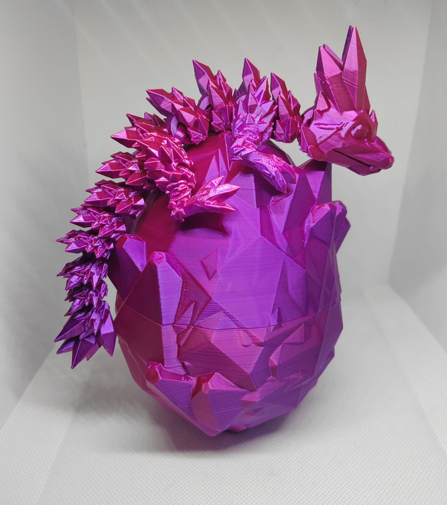 Oeuf de dragon cristal