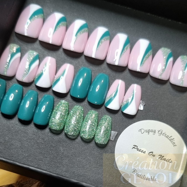 Lilou green little ballerine S créer sur commande délai de 7 jours ouvrable