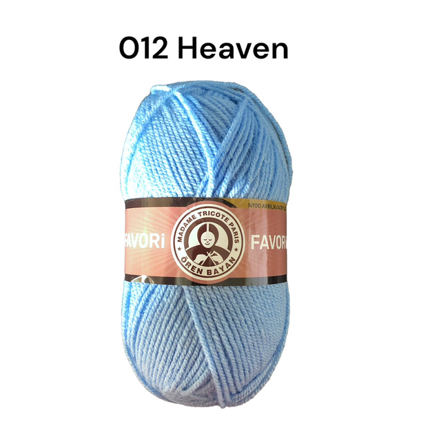 Madame Tricote Favori DK - Blues &amp; Aquas