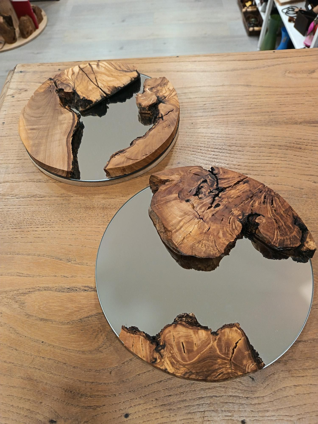 Miroir rond petit modèle