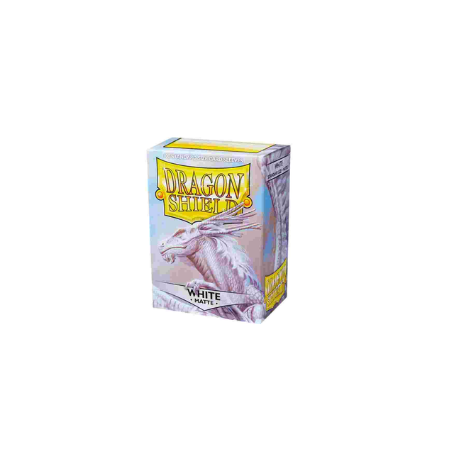Dragon Shield Matte 100 Sleeves - White