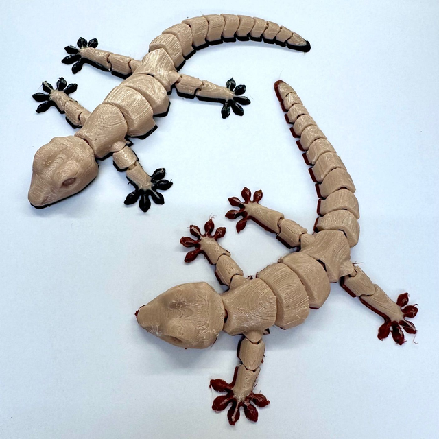 Chizzy the Lizard - 3D printed (articulated) **made by The Chislehurst Society**