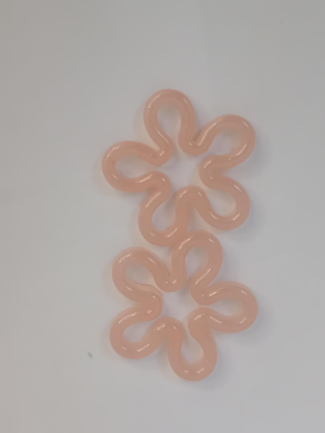 Pampille contour fleur 